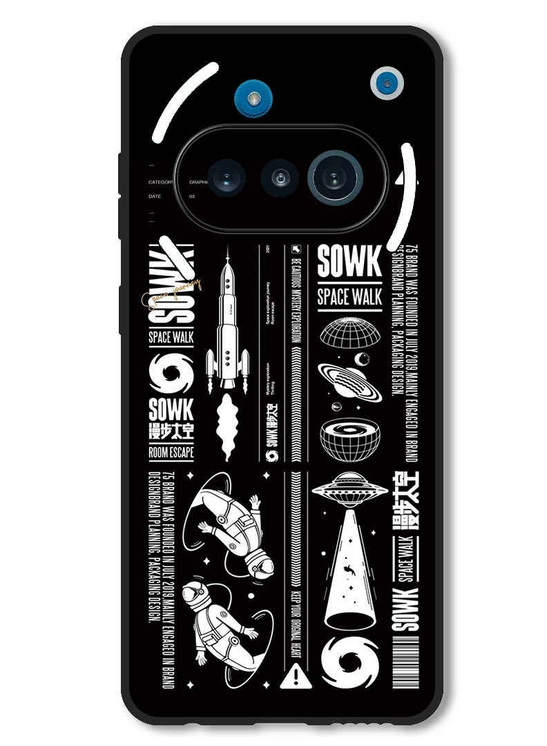 Theodor Case Compatible with Nothing Phone 3a Protection Shockproof Bumper Cover Sowk - Image 1