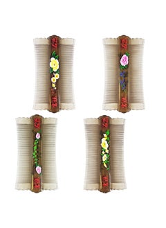 ZYOUNG zYoung 4 Pcs Hair comb Double Sided Fine Tooth Dandruff Comb Hair Combs for Women Men 