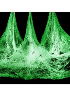 Glow-in-the-Dark Spider Webs