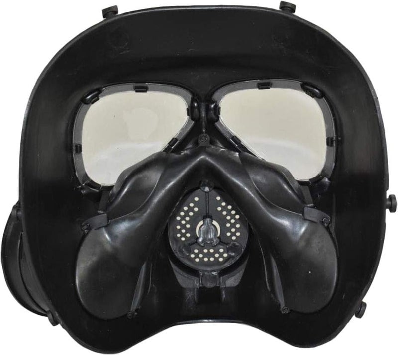JFFCESTORE Airsoft Tactical Protective Mask M88 Helmet Full Face Eye Protection Skull CS Mask Adjustable Strap One Size fits All Airsoft BB Gun CS Game Party - Image 4