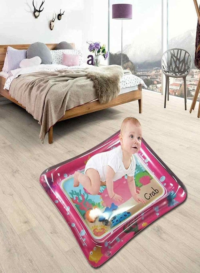 Breewell Cartoon Crab Inflatable Water Play Mat 60x50cm Baby Leak Proof Tummy Time | Multi Color - Image 5