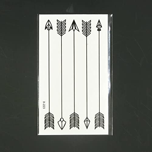 Oottati Small Cute Temporary Tattoo Arrow Arm (Set of 2) - Image 3
