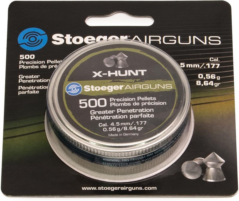 Stoeger X-Series Pellets - for Practice and Precision Targets - Image 1