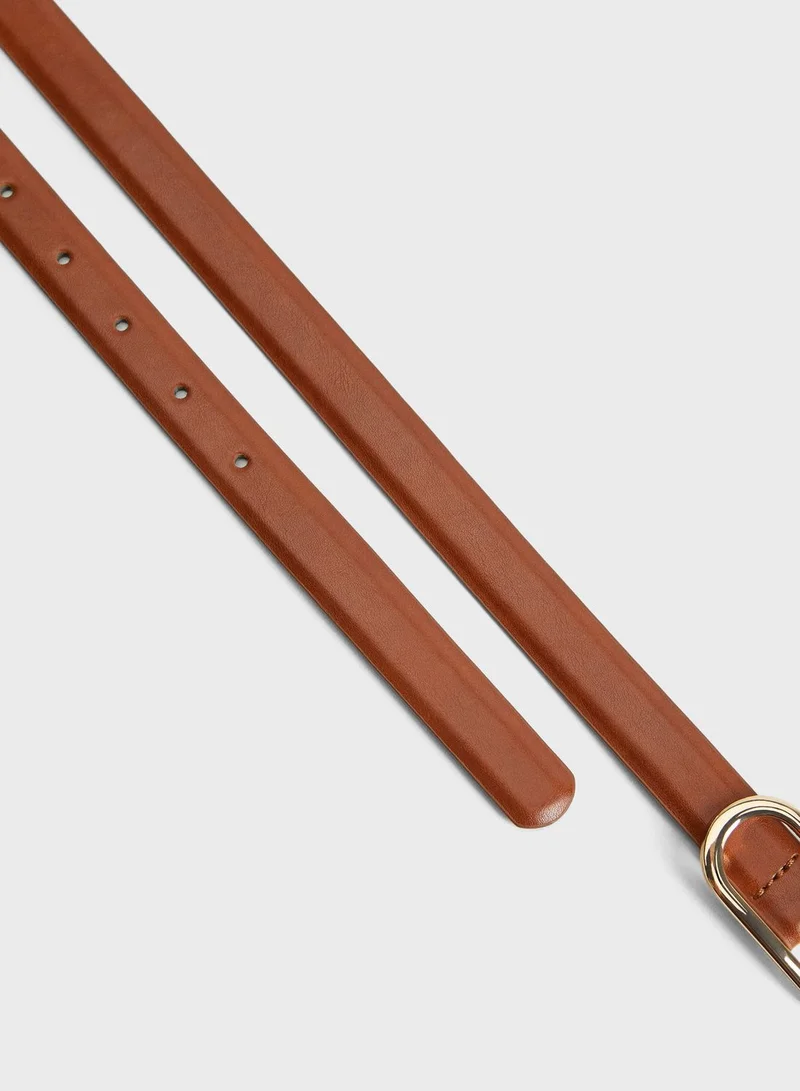 MANGO Go Round Buckle Belt