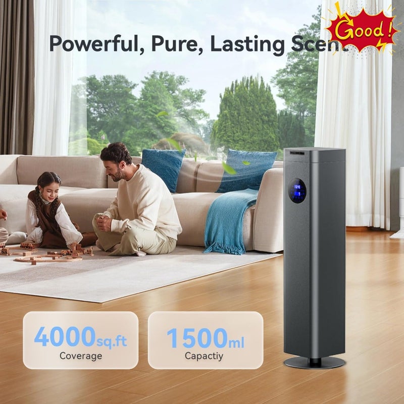 1500mL Scent Air Machine for Home, 4000 sq. Feet Waterless Diffuser - Image 3