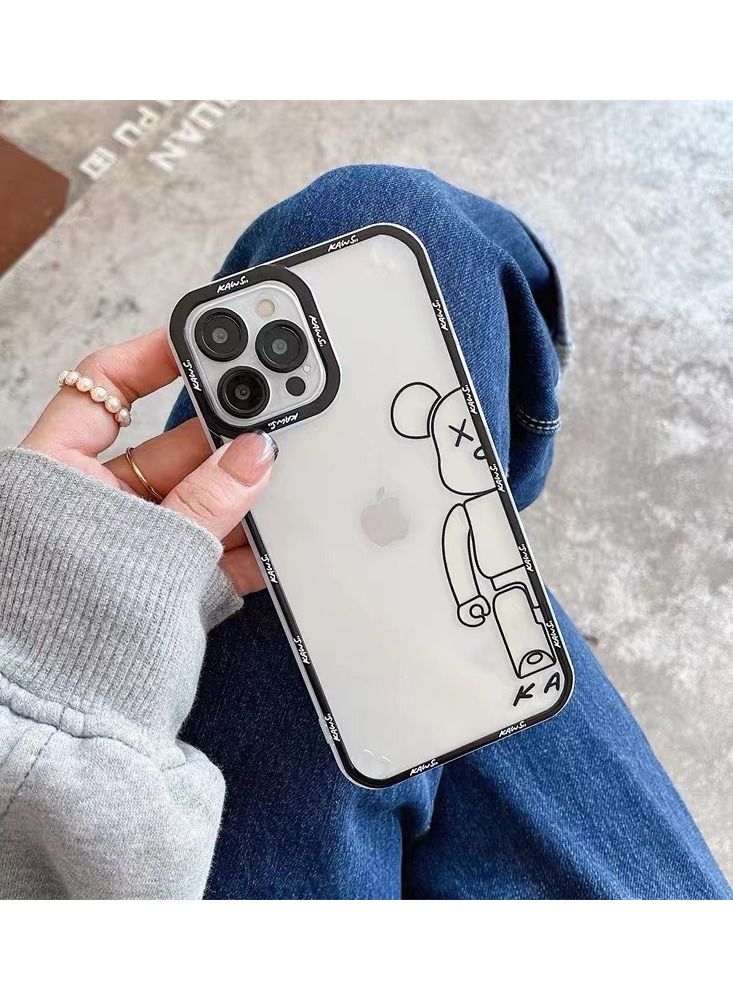 Back Cover Printed TPU Protective Mobile Phone Case for iPhone