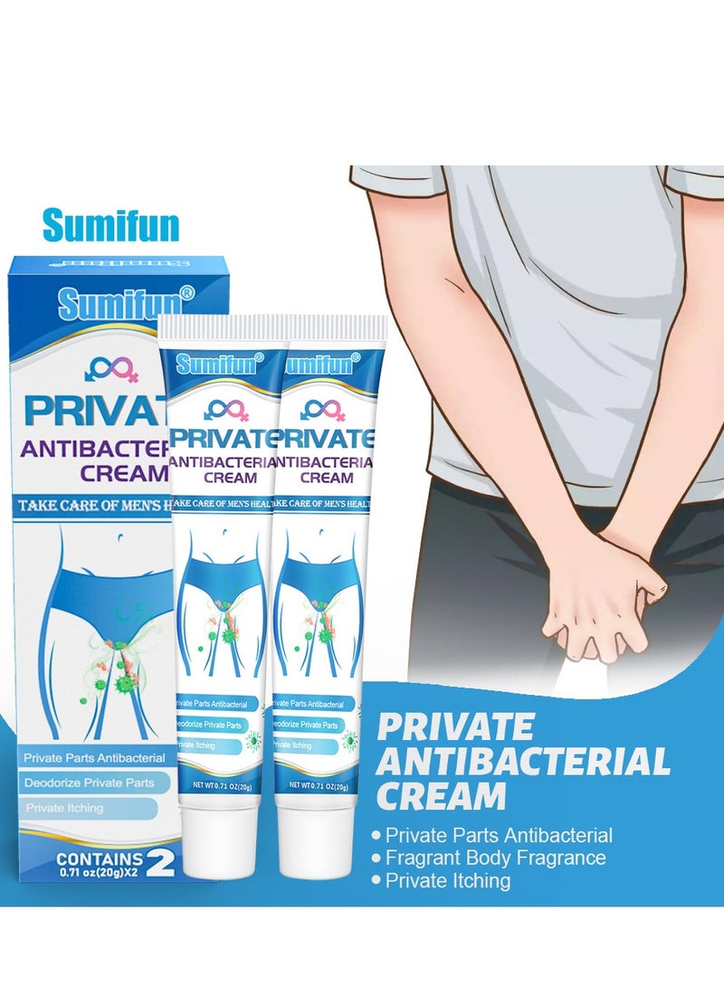 Sumifun Antibacterial Itch Relief Cream for Sensitive Skin, Gentle & Effective  - Image 1