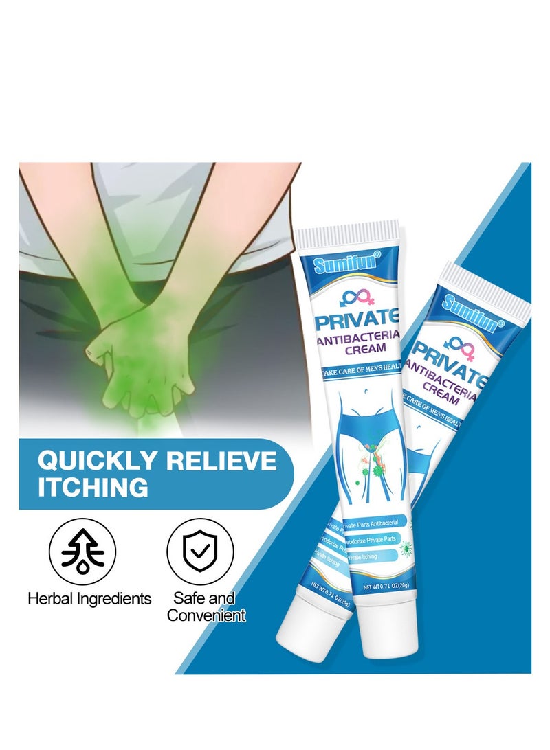 Sumifun Antibacterial Itch Relief Cream for Sensitive Skin, Gentle & Effective  - Image 2