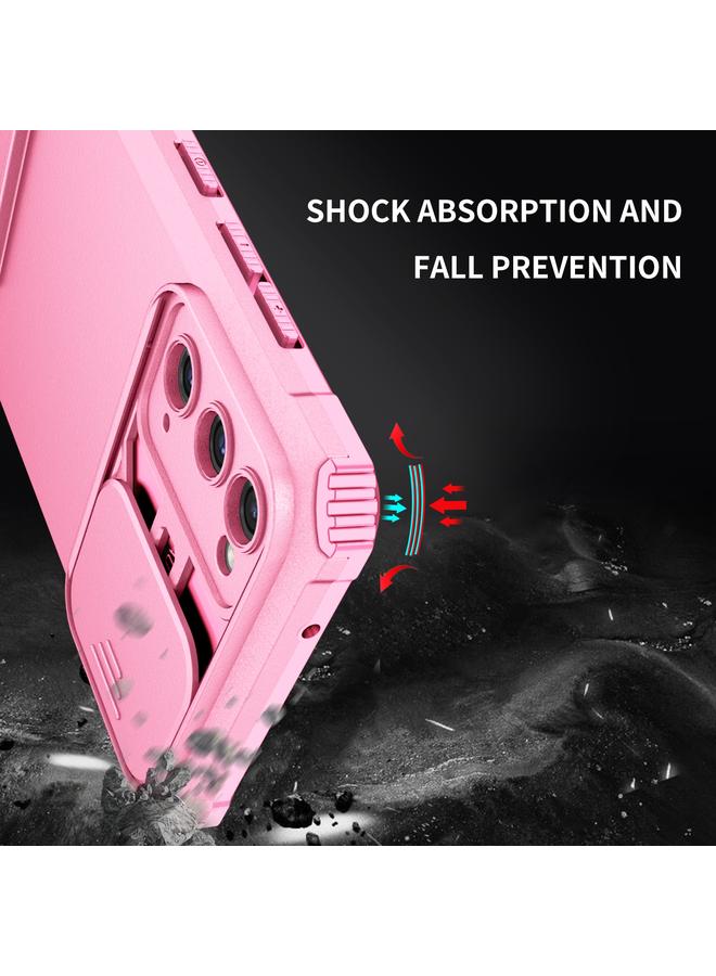 اس-توب جراب لهاتف Samsung Galaxy S20 FE مع حامل مجسم وغطاء منزلق وغطاء حماية منزلق - Image 4