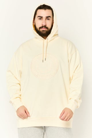 Men Embroidered Logo Long Sleeve Hoodie, Cream - pzsku/Z9433901ABB5E6AECE78DZ/45/1746202331/53452cc9-c8e9-482c-a0fa-fa4a1dba8c22