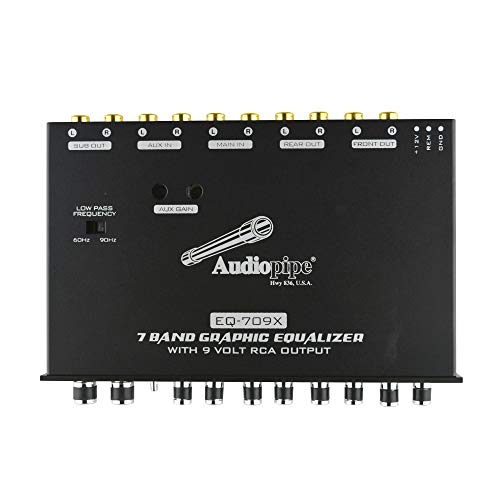 Audiopipe EQ-709X 7-Band Graphic in-Dash Equalizer - Image 5