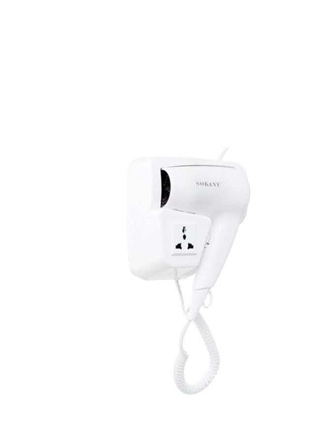 Sokany Sk-2217 Hair Dryer 1200W - White - Image 2