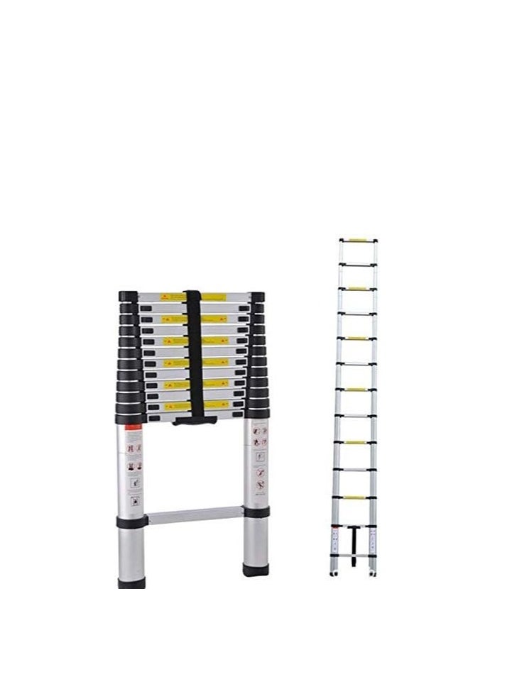 ROBUSTLINE - Robustline Telescopic Folding Ladder Straight 4.4M - Image 1
