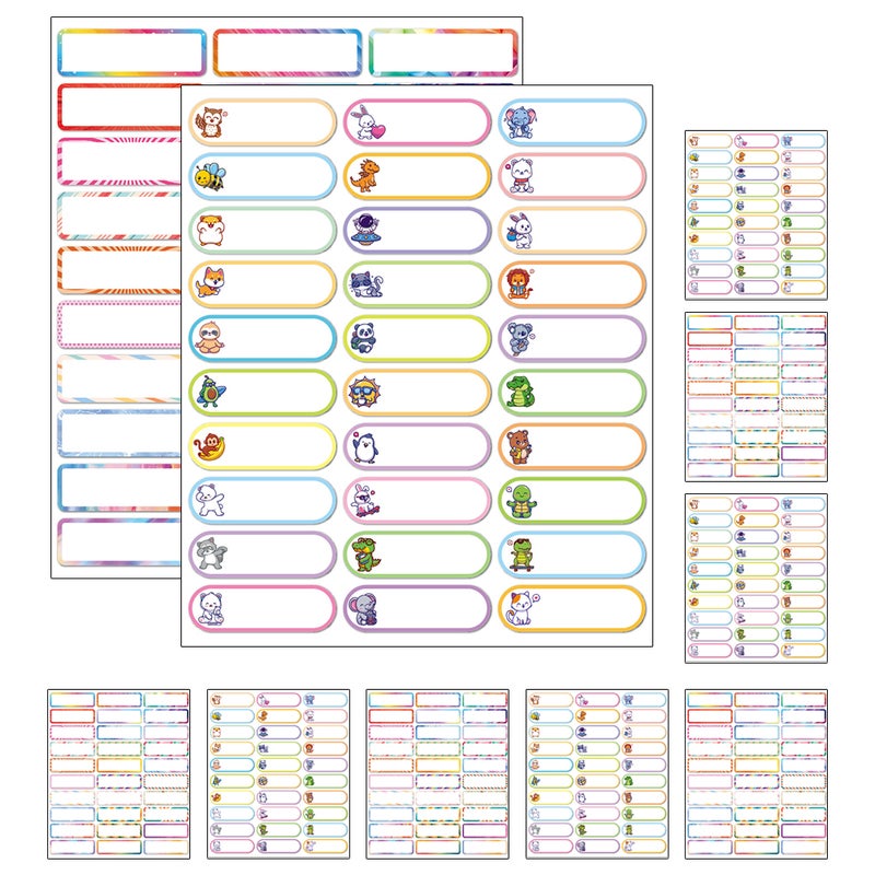 Nametag Stickers for Home Organization, Durable and Long-lasting, Ideal for Various Uses - Image 1