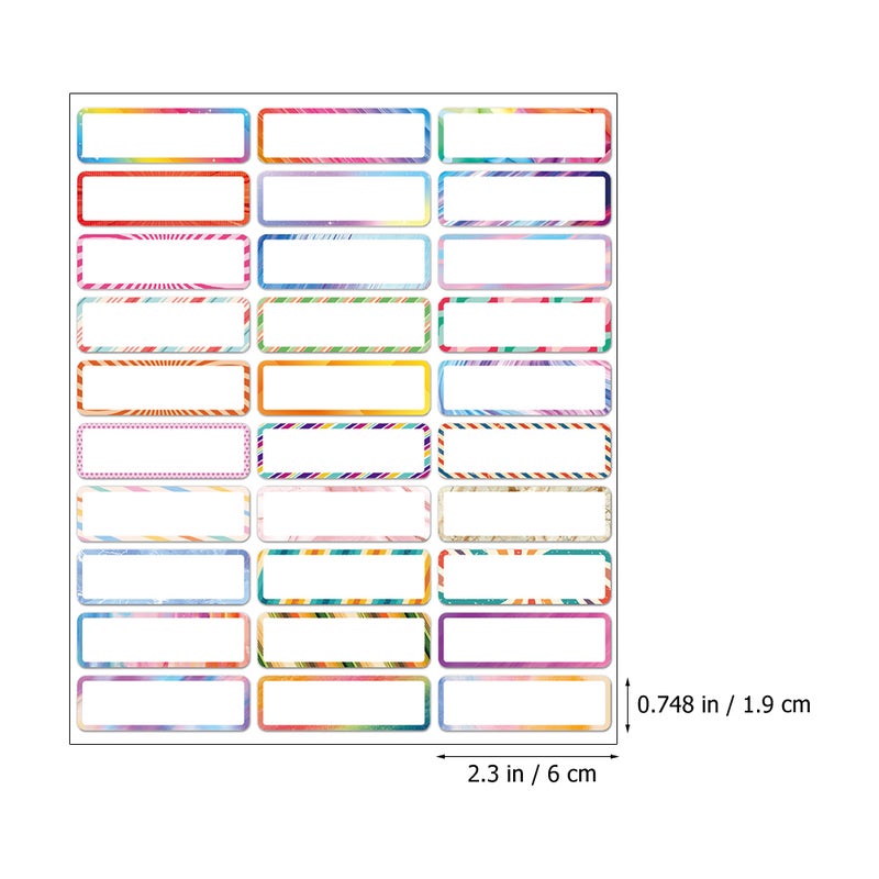 Nametag Stickers for Home Organization, Durable and Long-lasting, Ideal for Various Uses - Image 2