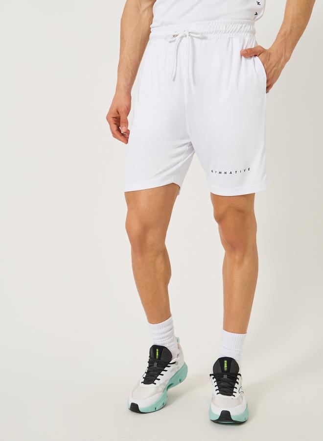 Styli Texture Regular Fit Training T-Shirt and Shorts set  - Image 5