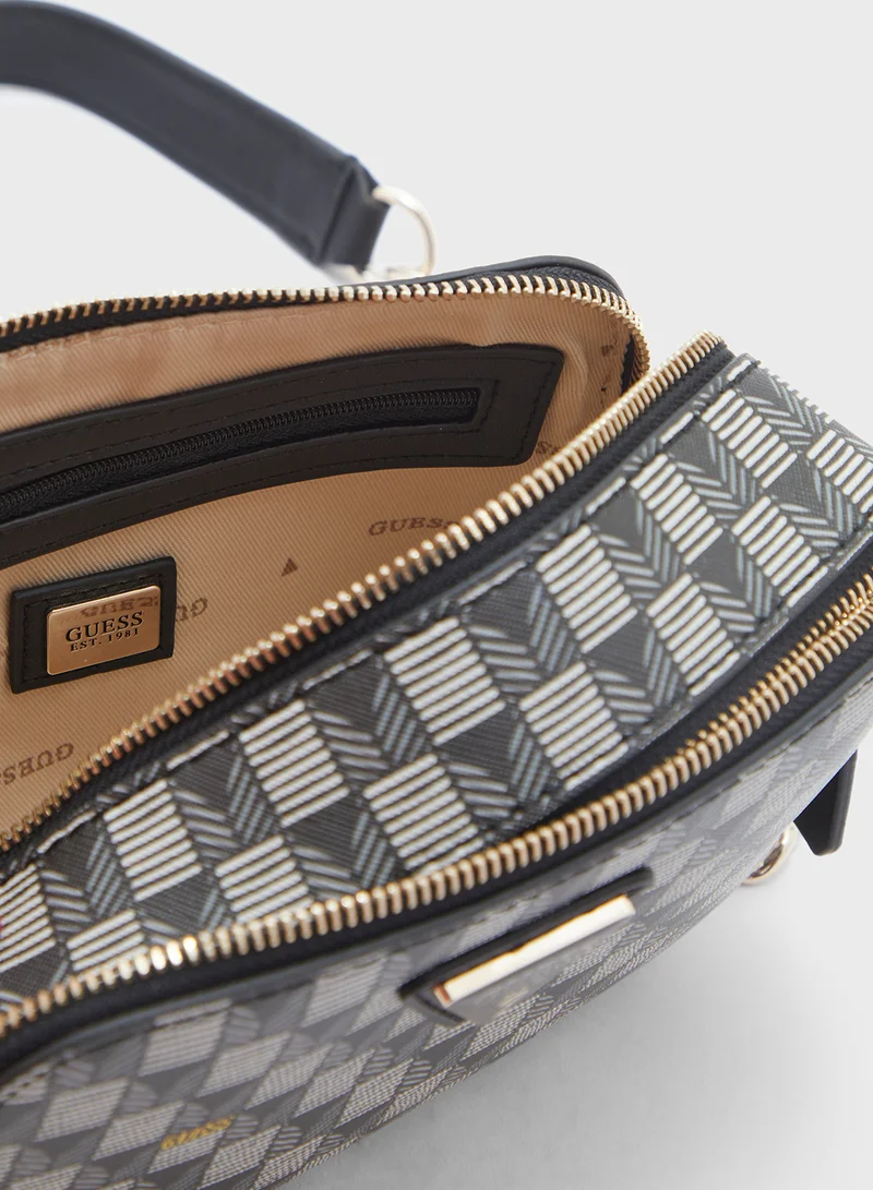 GUESS G Wave Camera Crossbody
