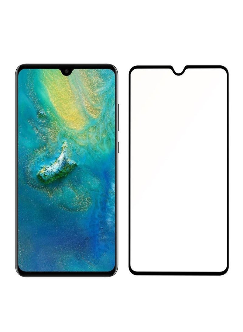 شيزي واقي شاشة من الزجاج المقوى لهاتف هواوي ميت 20 6.53 بوصة أسود / شفاف - Image 1