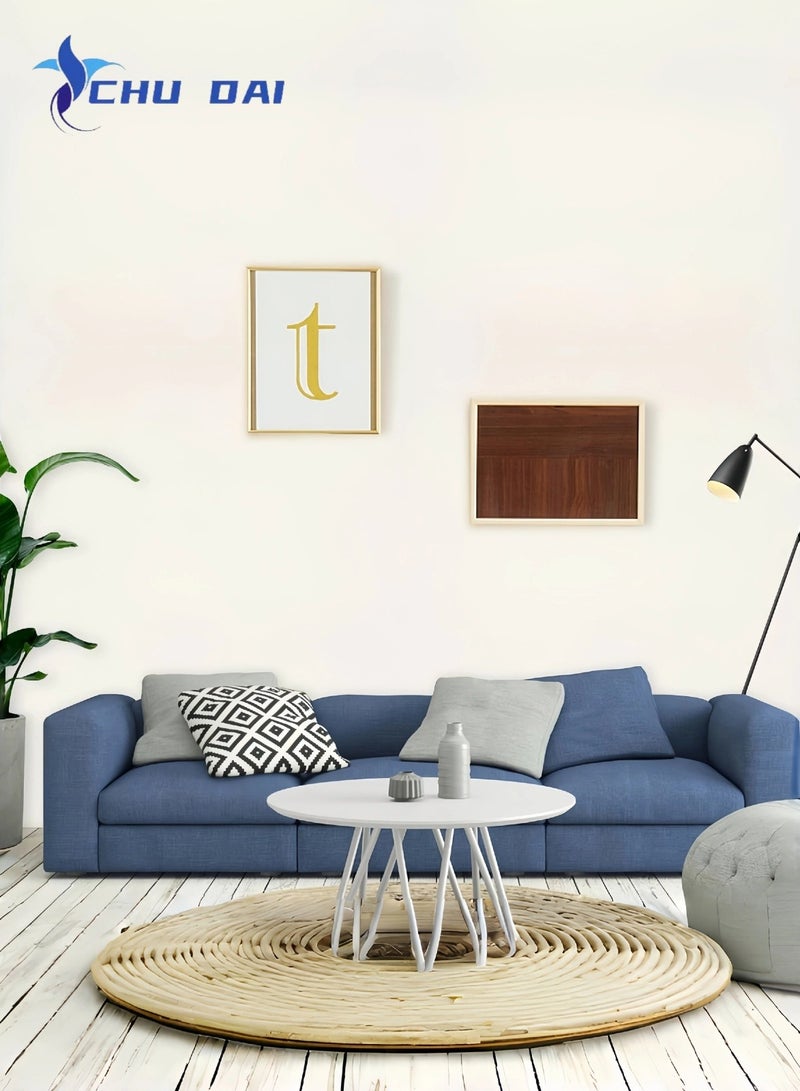 تشو داي ورق جدران قابل للتقشير واللصق، مقاس ١٠٠ × ٦٠ سم - فينيل سميك، ذاتي اللصق، قابل للإزالة، لتزيين الجدران، والمطابخ، وأسطح العمل، والخزائن (بيج). - Image 2