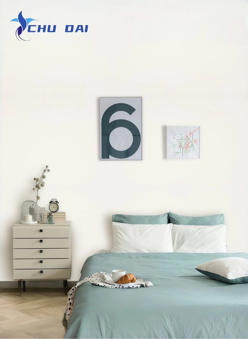 تشو داي ورق جدران قابل للتقشير واللصق، مقاس ١٠٠ × ٦٠ سم - فينيل سميك، ذاتي اللصق، قابل للإزالة، لتزيين الجدران، والمطابخ، وأسطح العمل، والخزائن (بيج). - Image 3