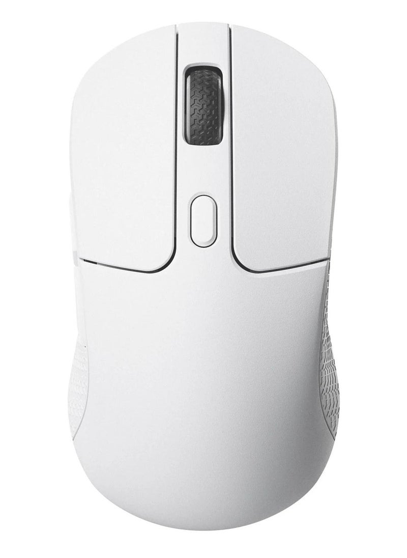 M3 Wireless Mouse, PAW3395 Sensor with Programmable Macro Button 26,000 DPI Supports 2.4 GHz/Bluetooth 5.1, 79g Ultra-Light Ergonomic Design Up to 70 Hours Using for PC Mac Laptop