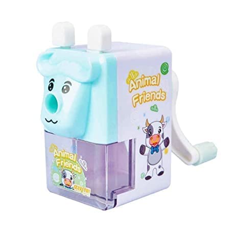 TEMSON Pencil Sharpener – Pencil Sharpener for Kids,Animal Shaped Pencil Sharpener, Sharpeners for School Supply(7271) (Green) - Image 1