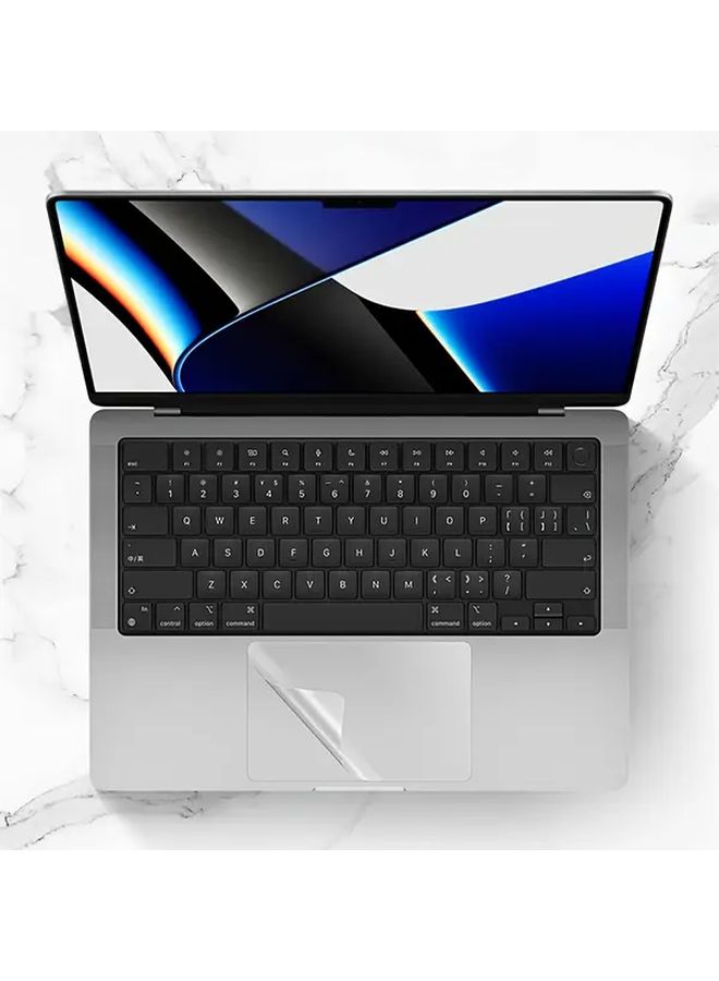لوح التتبع HD فيلم واقي A2485 لـ MacBook Air Pro 13 15 16 بوصة غطاء أملس لامع - Image 4