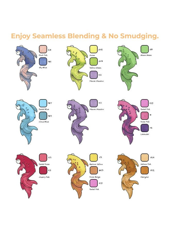 Ohuhu Alcohol Markers Brush Tip: 48-Color Double Tipped Art Marker Set For Artist Adults Coloring Illustrations -Honolulu -Brush & Chisel -Refillable - Image 4