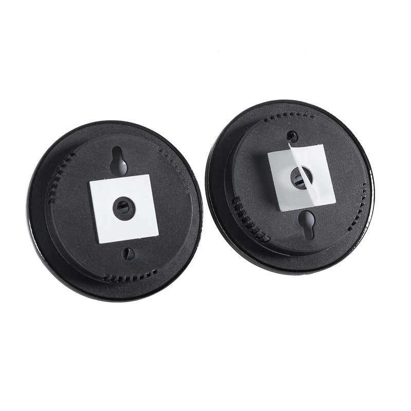 WACOOL Mini Analog Thermometer Hygrometer 2 Pack, Dial Temperature Humidity Gauge Terrarium Thermometer Celsius and Fahrenheit, Night Luminous - Image 5