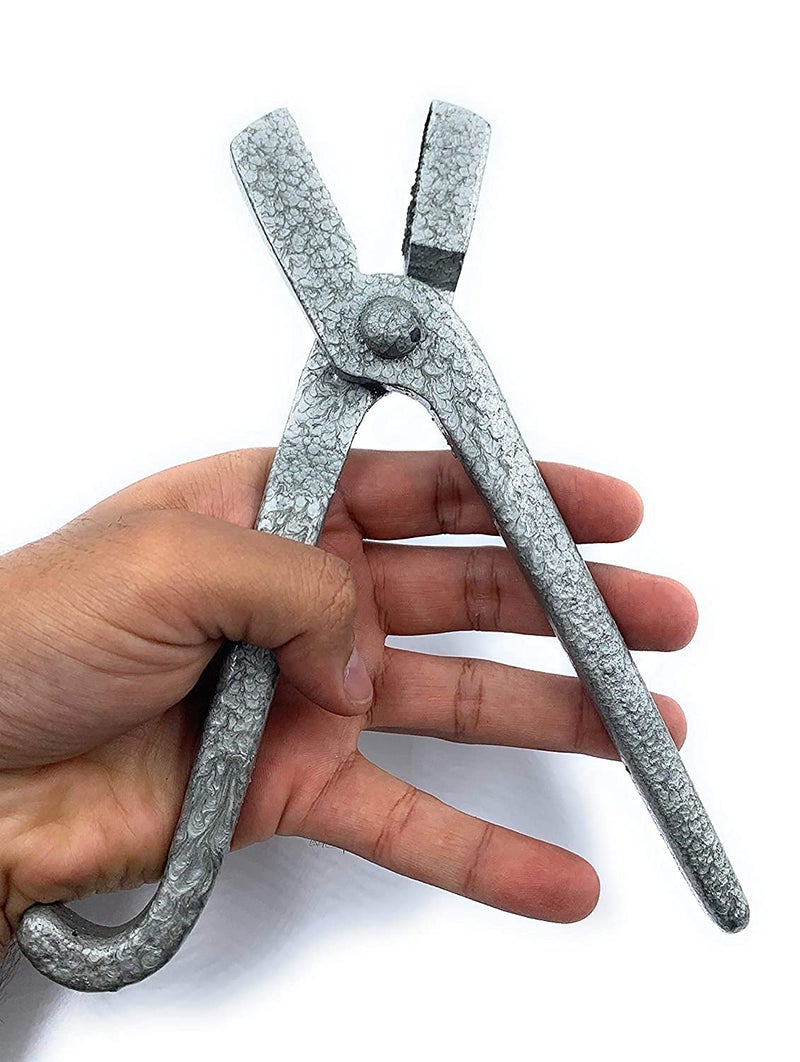 Fozti Draw Tong 10 Serrated Forged Steel Wire DrawingPulling Plier Multipurpose for Jewellery Making Wire Craft Tool Wrapping Rolling Mill Hobby Crafts DIY - Image 3
