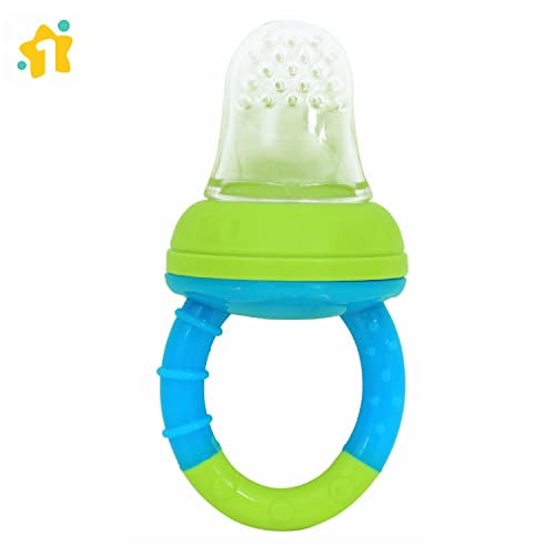 1st Step BPA Free Silicone Fruit Feeder (Blue) - Image 3