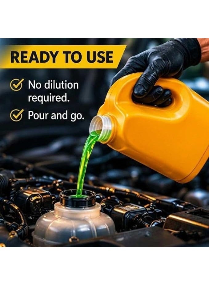 Shell Tropical Summer Long-Life Anti-Corrosion Engine Coolant, 5 Liter, Green - Image 2