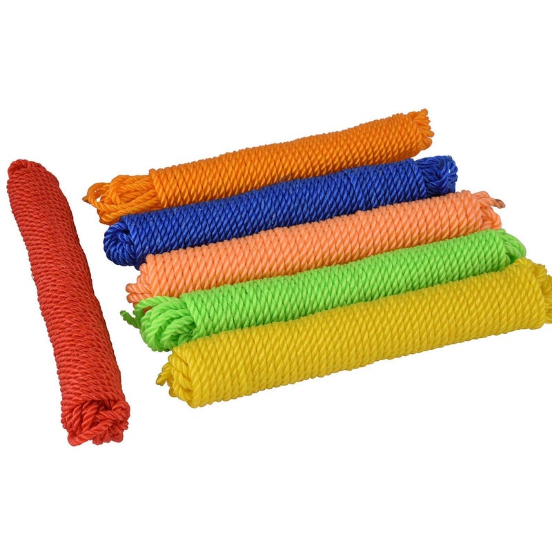 Mappa Nylon Rope for Hanging Clothes Multicolor Hanging Rope for Both Indoor and Outdoor Purpose Approx 10 Meter Length Pack of 2 - Image 1