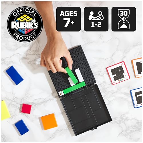 Rubik's Rubiks Cube Gridlock Game The ProblemSolving Puzzle Game Based on The Iconic Rubiks Cube ProblemSolving Brain Teaser Classic ColorMatching Puzzle 1 or More Players for Ages 7 Up - Image 5
