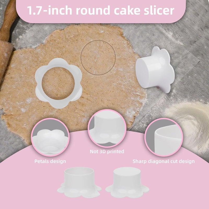 RAWILL Cake Pop Mold with Tray,ABS Circle Cake Pop Cutter and Pusher-Non-3D Printed,High-Capacity Dual-Cavity Tray for Parties, Wedding,Home Desserts Making - Image 4