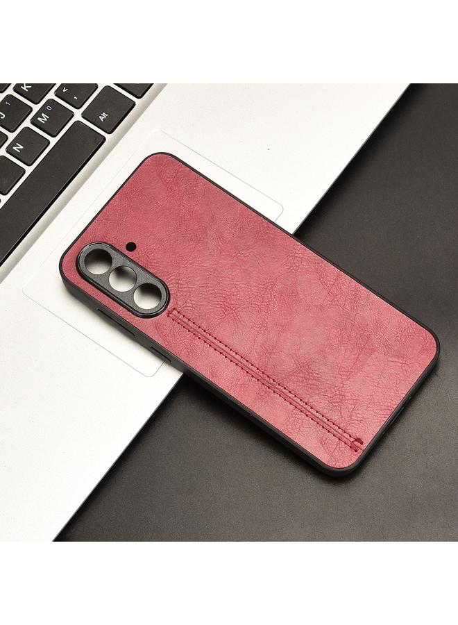 اس-توب جراب لهاتف Samsung Galaxy A36 5G جراب هاتف بنمط بقرة وحقيبة بطاقات خياطة - Image 2