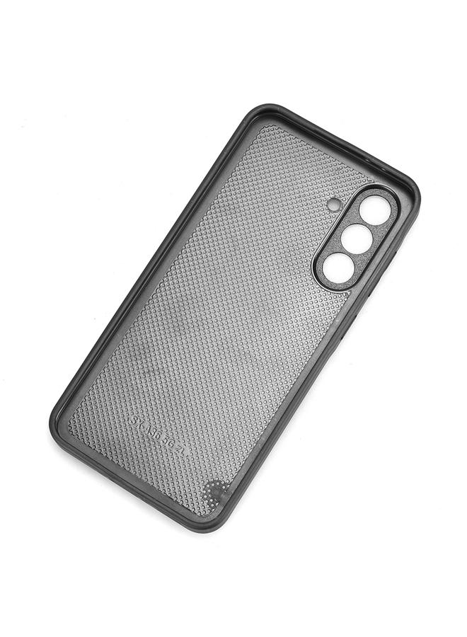 اس-توب جراب لهاتف Samsung Galaxy A36 5G جراب هاتف بنمط بقرة وحقيبة بطاقات خياطة - Image 5