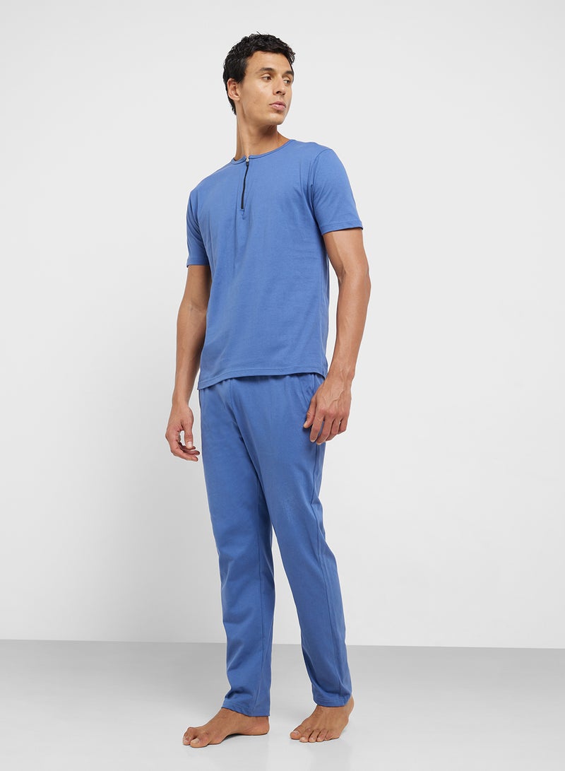 Seventy Five Nightwear T-Shirt & Pants Set  - Image 5
