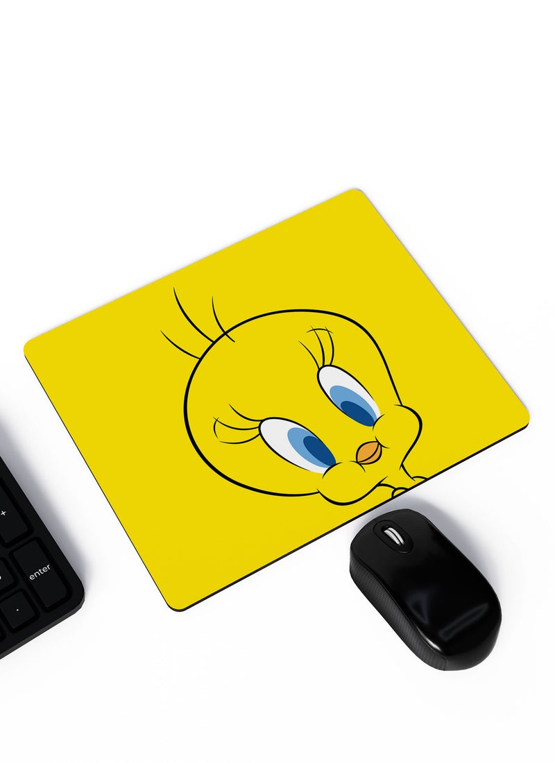 LOUD UNIVERSE Mouse Pad Rectangle Tweety Bird Looney Tunes Yellow - Image 5