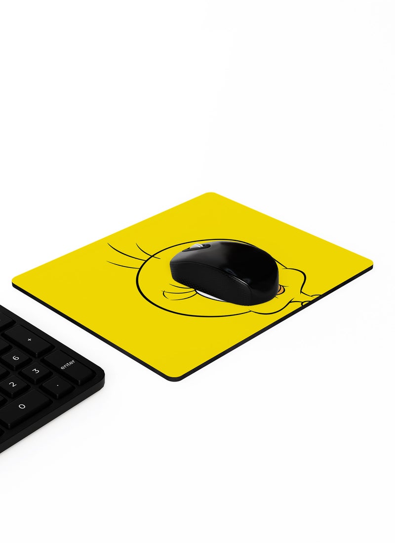 LOUD UNIVERSE Mouse Pad Rectangle Tweety Bird Looney Tunes Yellow - Image 4