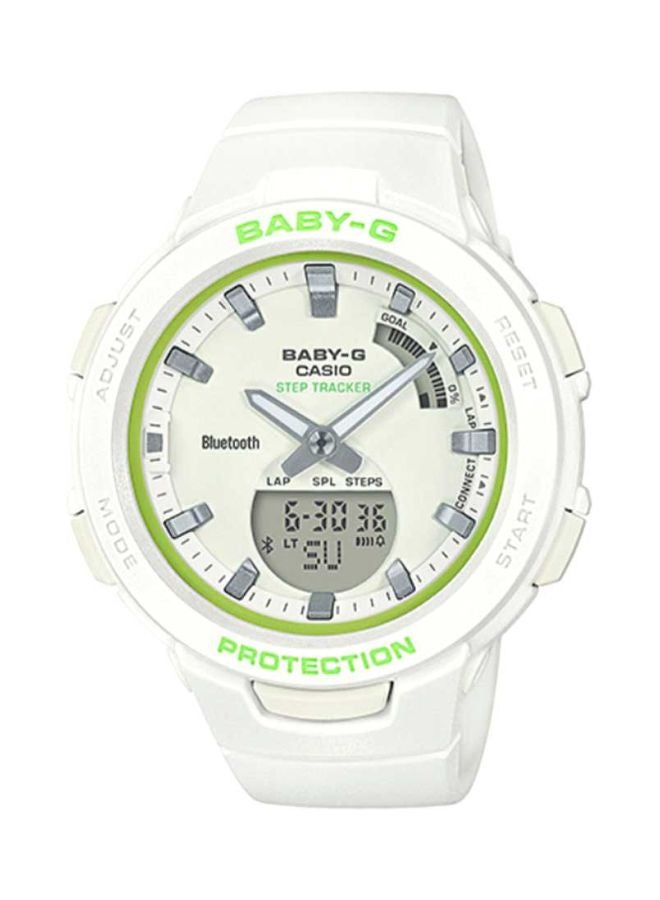CASIO Baby Girls Baby-G Water Resistant Analog/Digital Watch BSA-B100SC-7A - Image 1