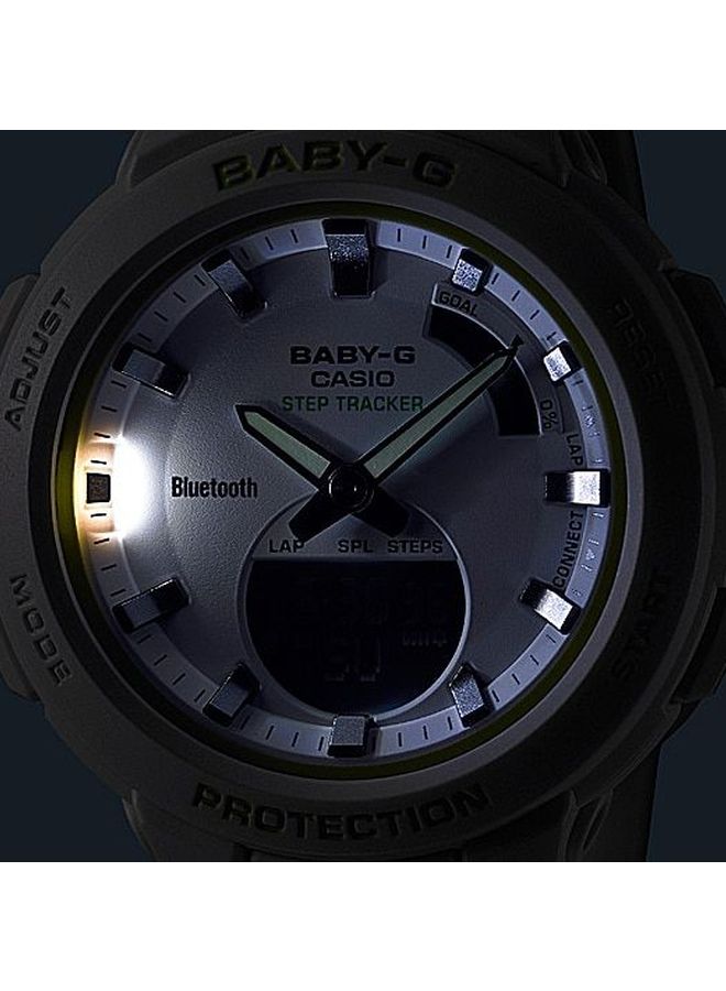 CASIO Baby Girls Baby-G Water Resistant Analog/Digital Watch BSA-B100SC-7A - Image 5