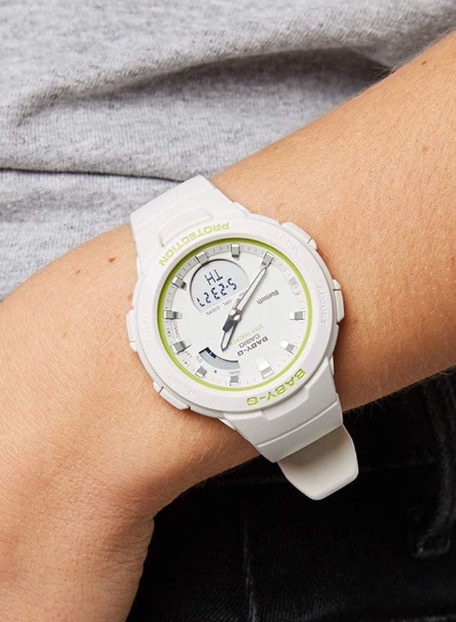 CASIO Baby Girls Baby-G Water Resistant Analog/Digital Watch BSA-B100SC-7A - Image 4