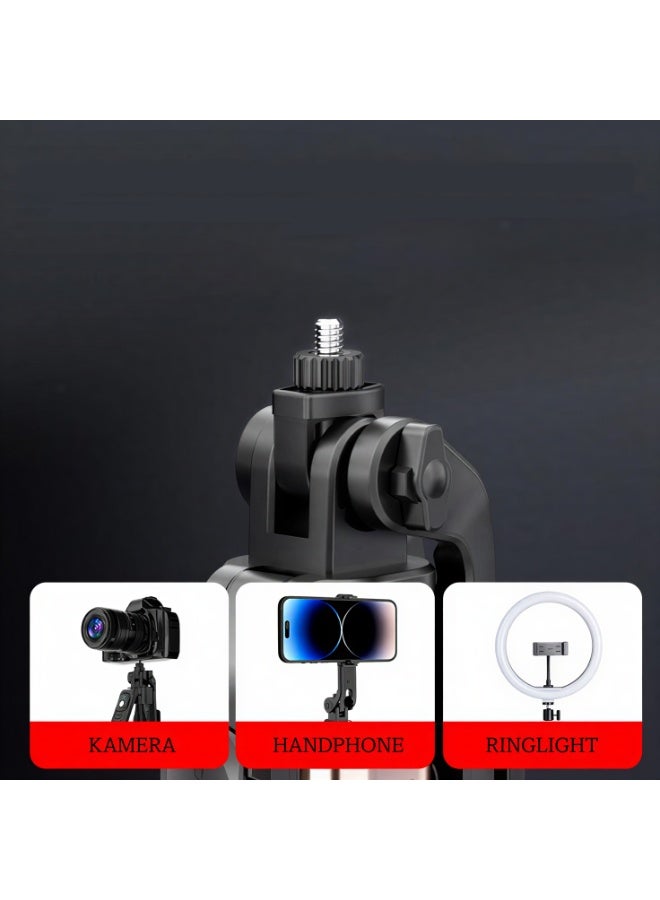 ني فو عصا سيلفي NeePho NP-L6 للبث المباشر بريموت تصوير وقاعدة ترايبود مستقرة وتصميم خفيف قابل للطي - Image 3