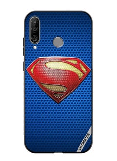 VR CREATIVE Protective Case Cover For Huawei P30 Lite Superman Logo Design Multicolour  - Image 1