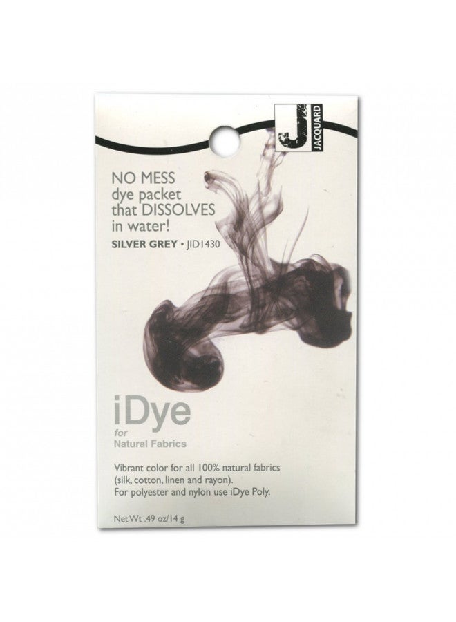 Jacquard iDye for Natural Fabrics .49 Oz - Silver Grey