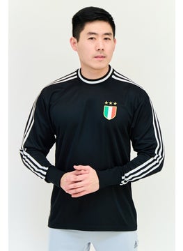 Adidas Men Loose Fit Juventus Icon Goalkeeper Jersey, Black  - Image 1