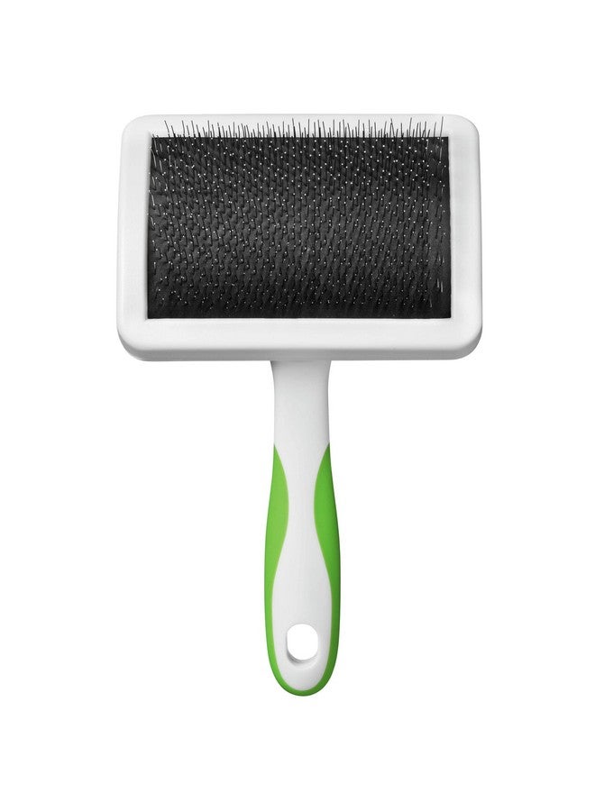 Andis 65710 Self-Cleaning Animal Slicker Brushes With Curved Stainless-Steel Bristles For All Breeds - Image 1