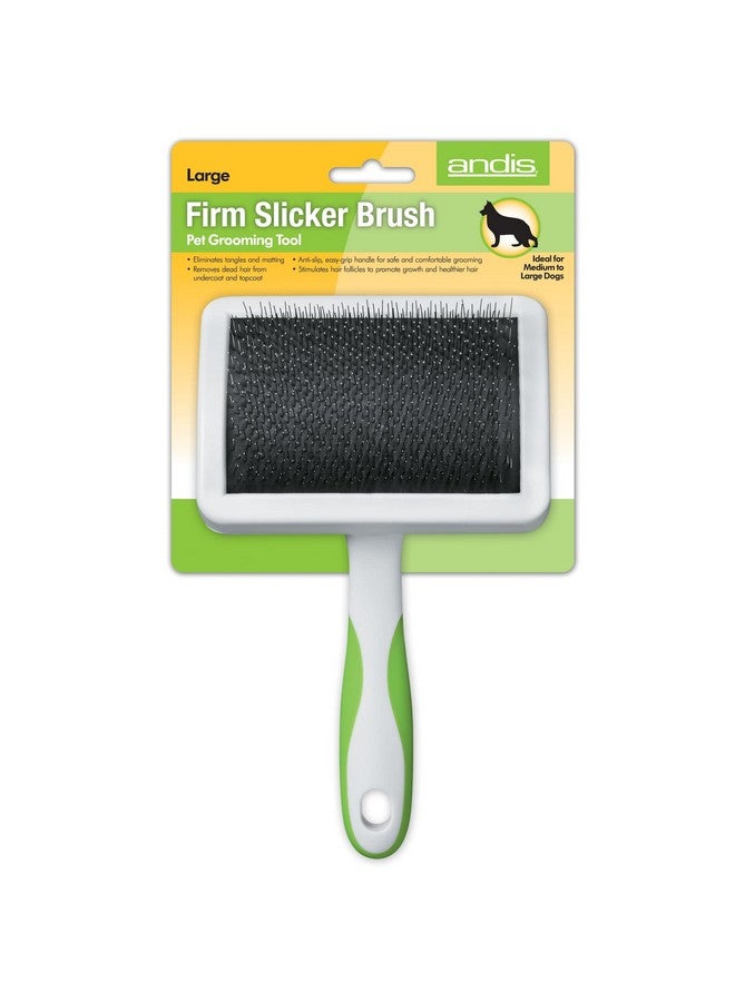 Andis 65710 Self-Cleaning Animal Slicker Brushes With Curved Stainless-Steel Bristles For All Breeds - Image 3