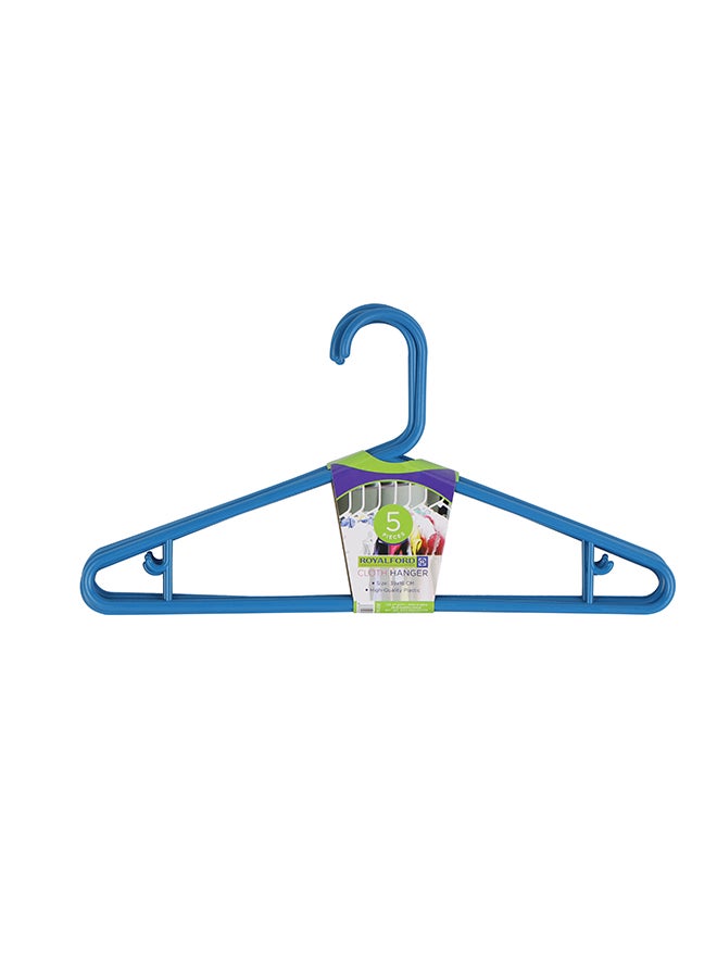 Royalford 5-Piece Plastic Cloth Hanger Assorted Assorted - Image 2